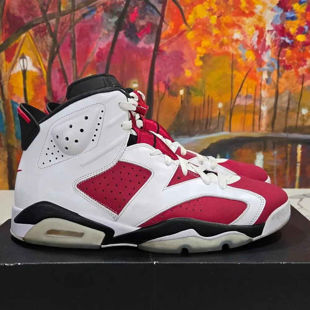 Nike Air Jordan Retro 6 VI Carmine Size 11.5 Men's CT8529-106